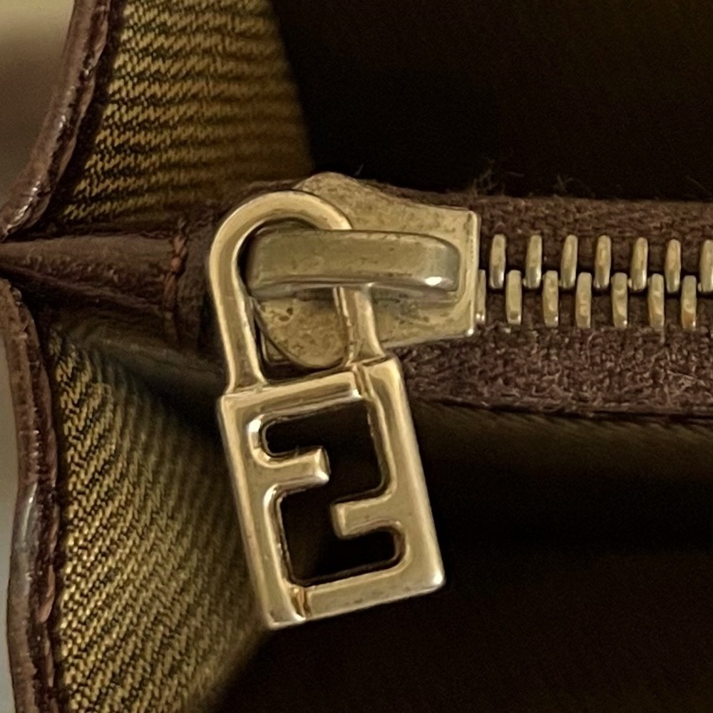 Fendi Zucca FF Logo Continental Wallet - Picture 9 of 13